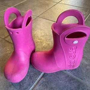 GUC Crocs Rain boots
